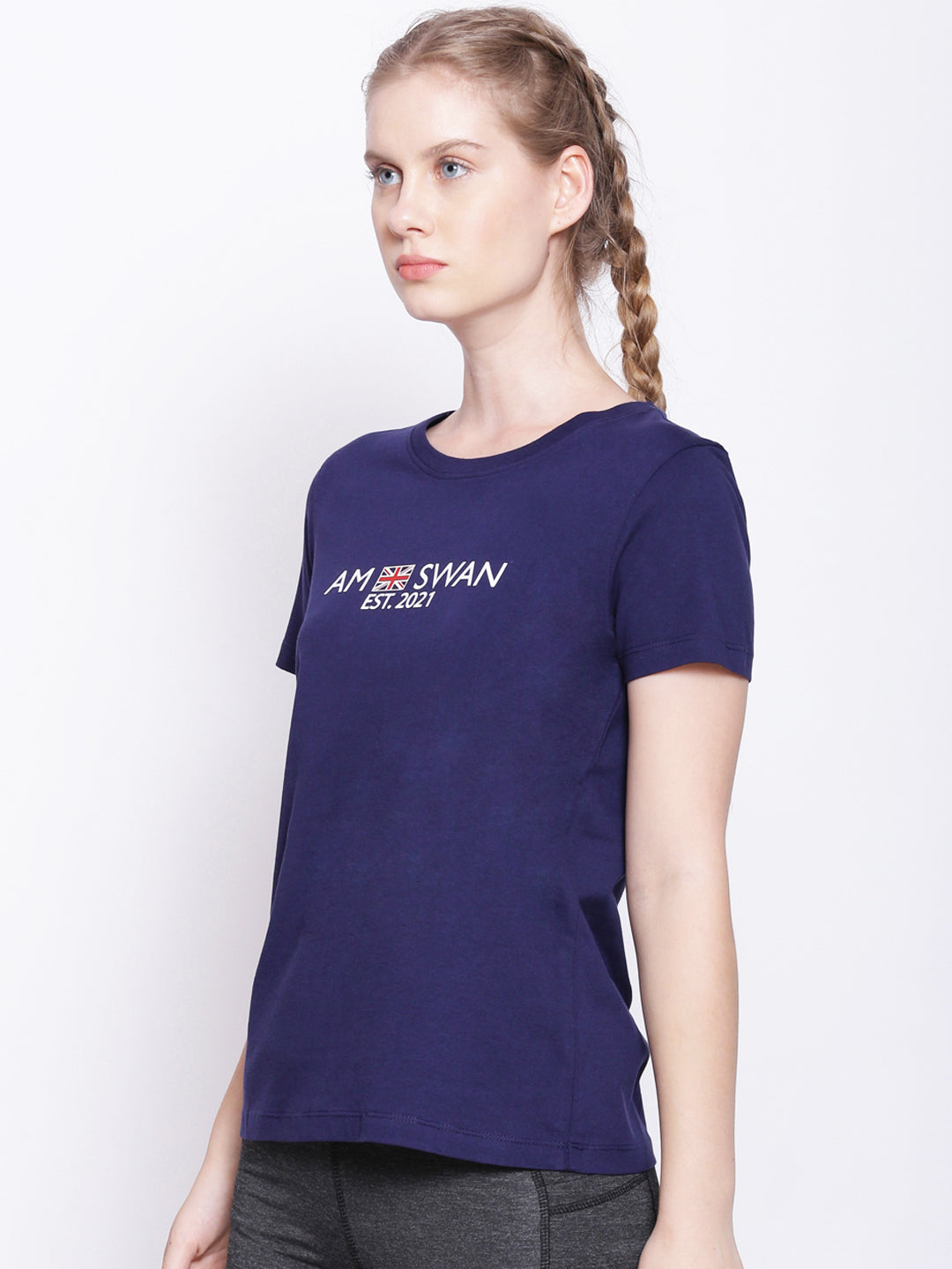 Women's Half Sleeve T-Shirts in Premium Cotton Fabric