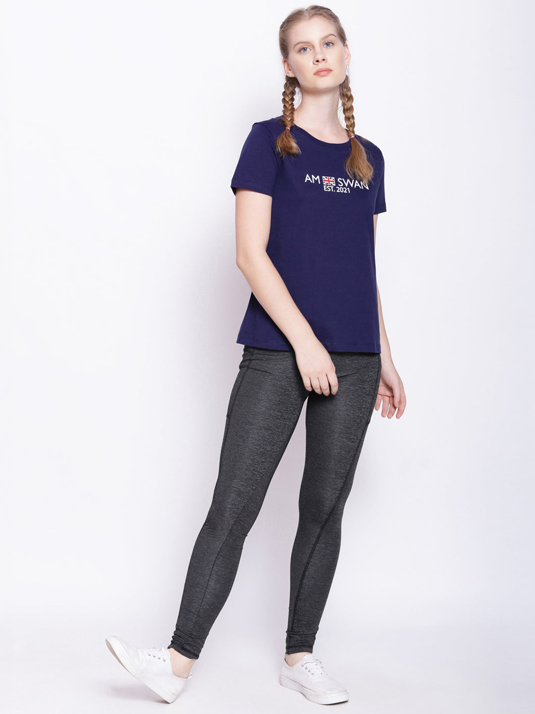 Women's Half Sleeve T-Shirts in Premium Cotton Fabric