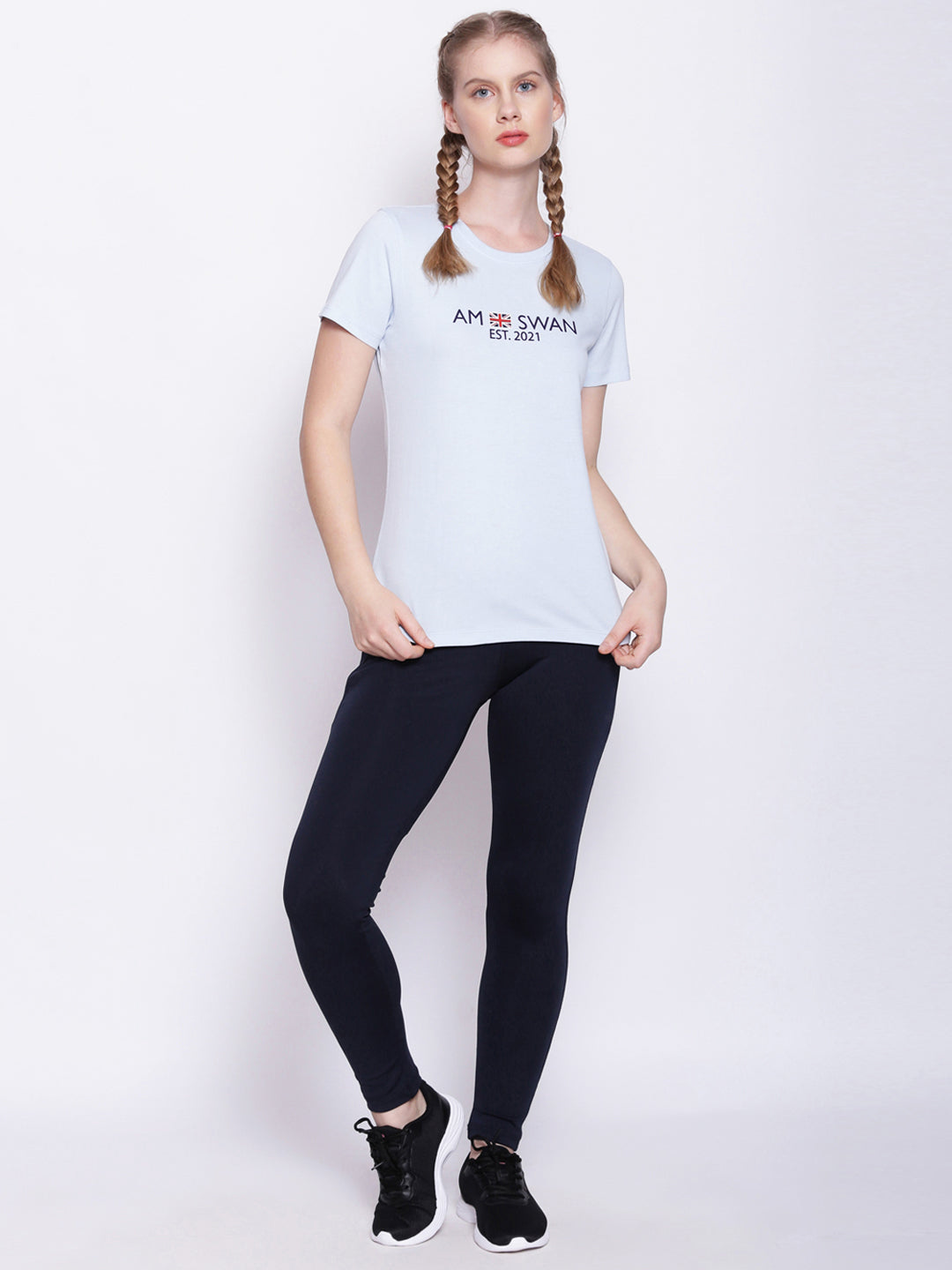 Women's Half Sleeve T-Shirts in Premium Cotton Fabric