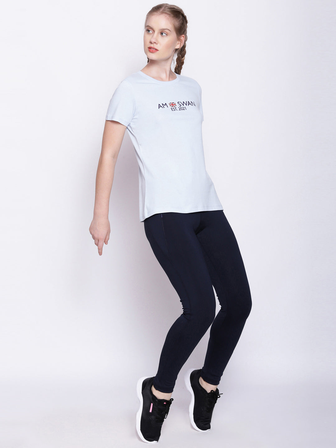 Women's Half Sleeve T-Shirts in Premium Cotton Fabric