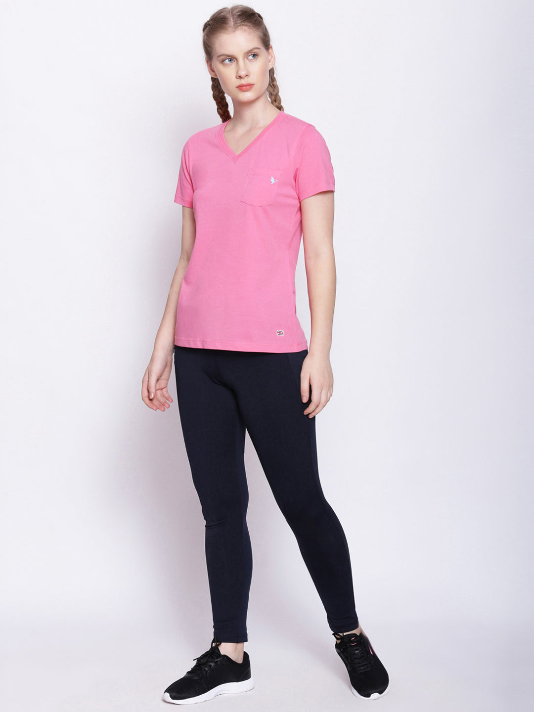 Women's Half Sleeve T-Shirts in Premium Cotton Fabric
