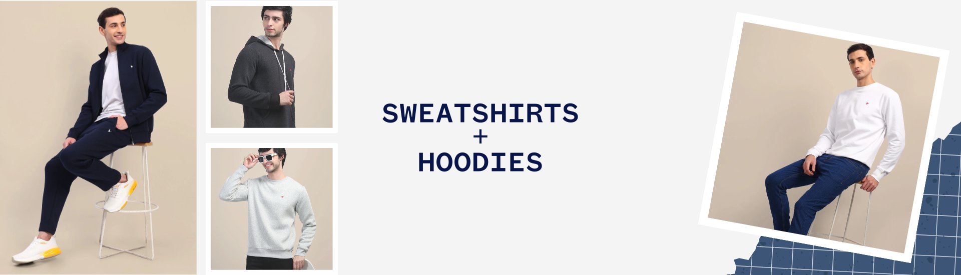 HOODIES + SWEATSHIRTS