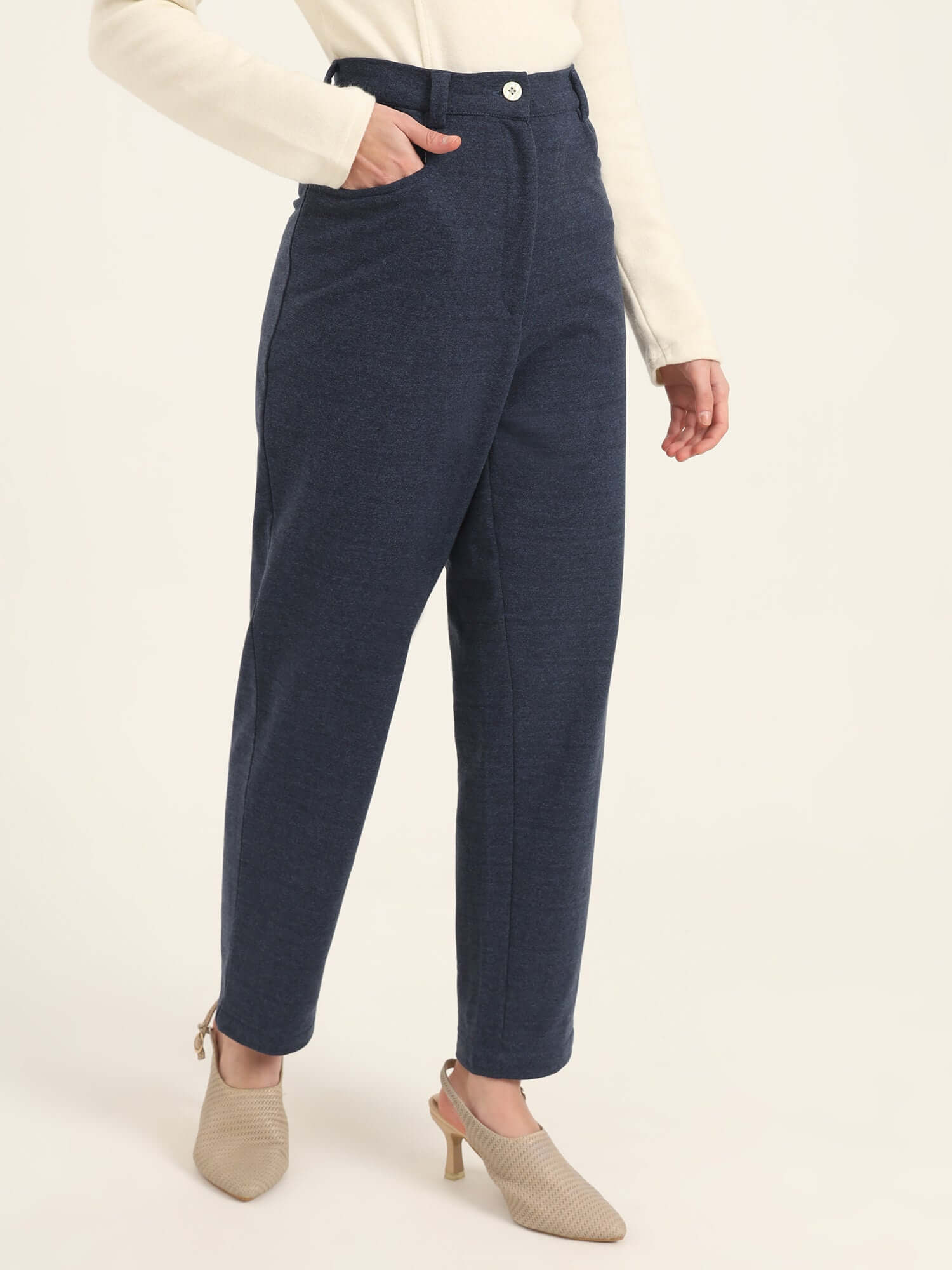 WOMEN'S PREMIUM INDIGO KNIT C PANT