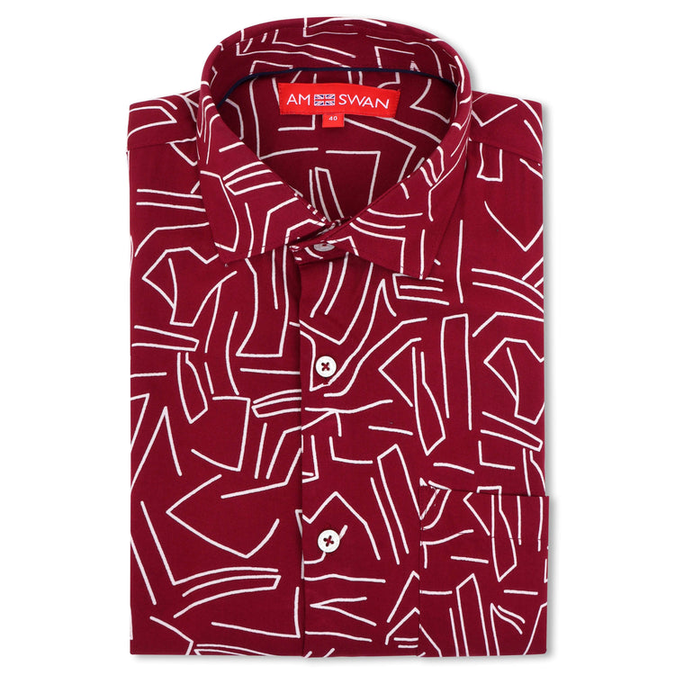 Women'S Premium Rayon Shirt With Spread Collar