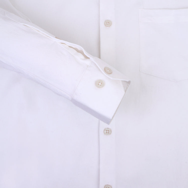 White Shirt With Premium Cotton Lycra