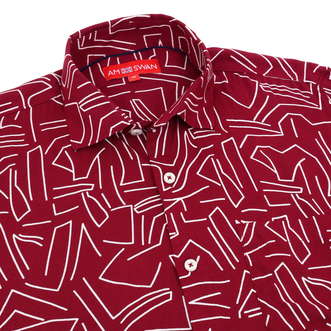 Women'S Premium Rayon Shirt With Spread Collar