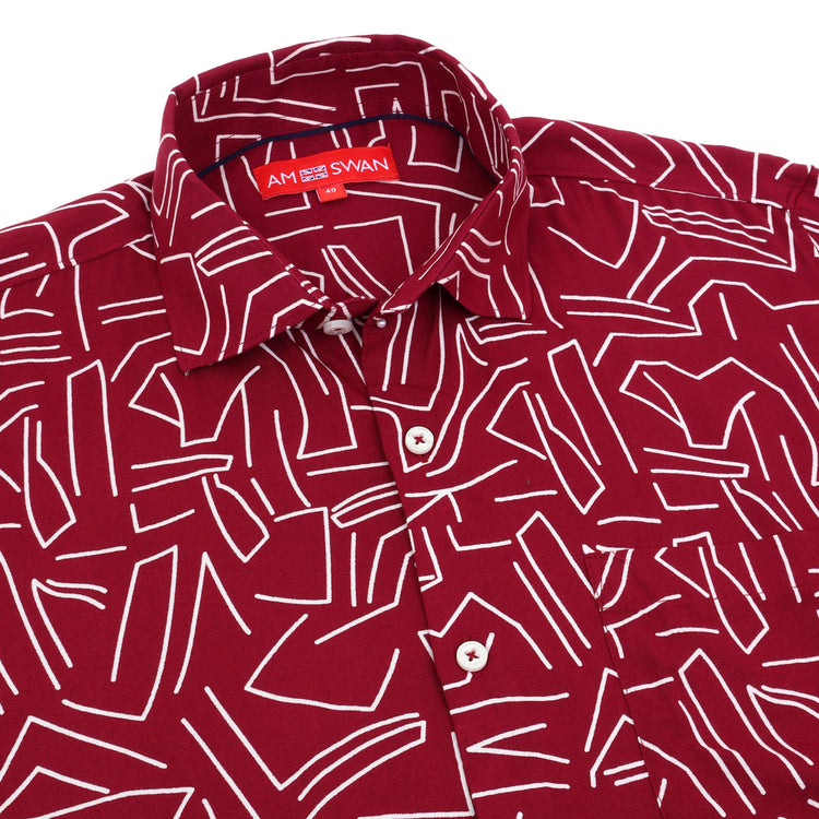 Women'S Premium Rayon Shirt With Spread Collar