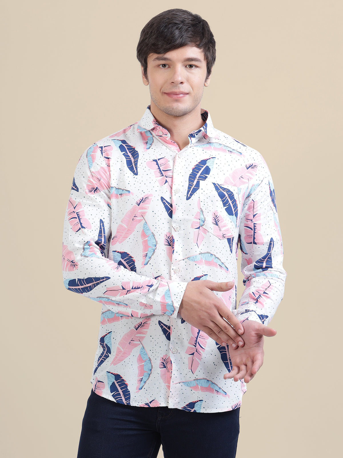 Amswan Men's Premium Rayon Shirt