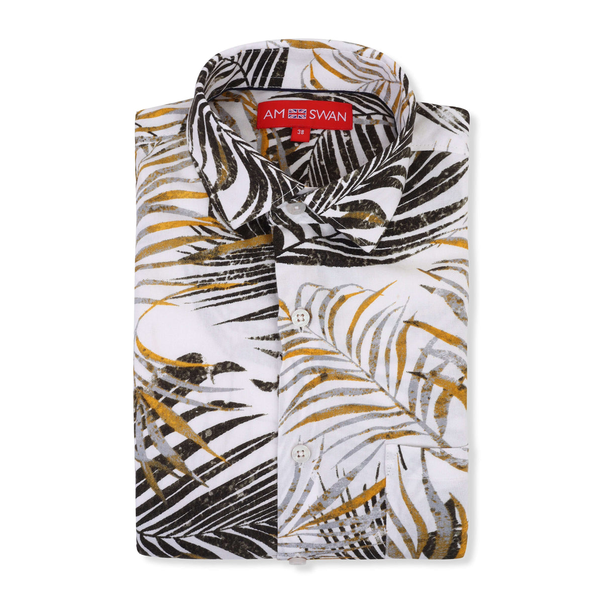 Women's Botanical Print Premium Rayon Shirt