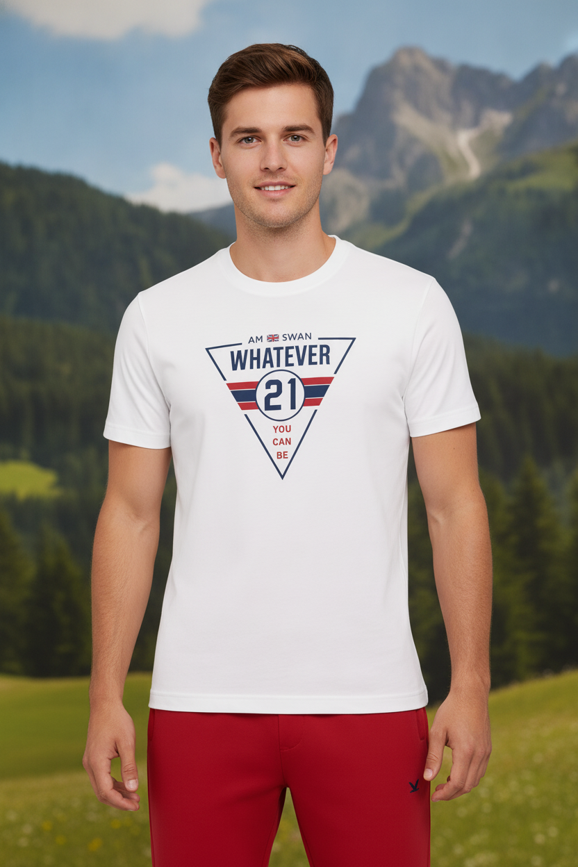 Mens Premium Cotton Lycra Graphic Half Sleeve Crew Neck T-Shirts