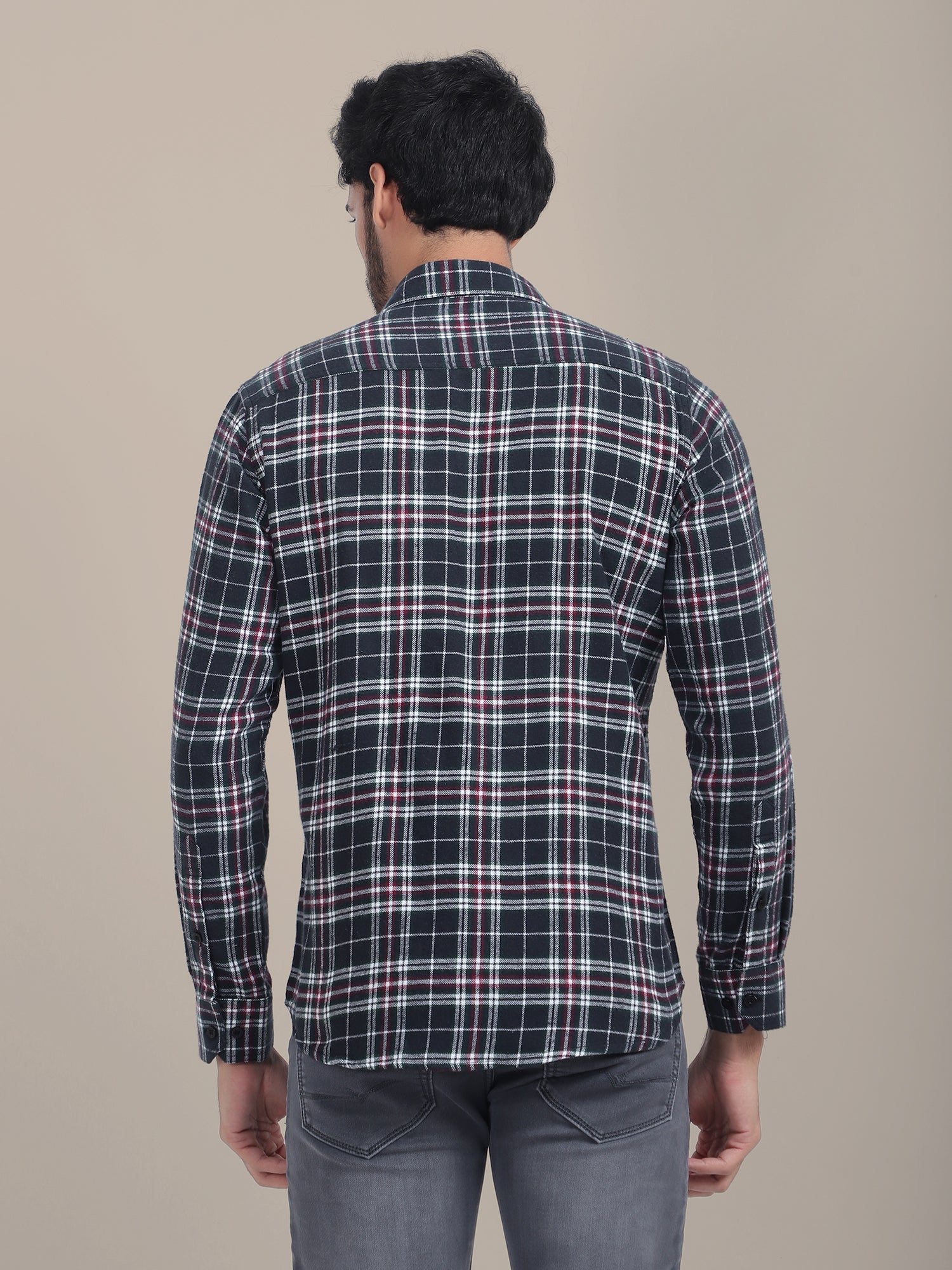Premium Cotton flannel shirt With Stylish Buttoned Flap Pockets