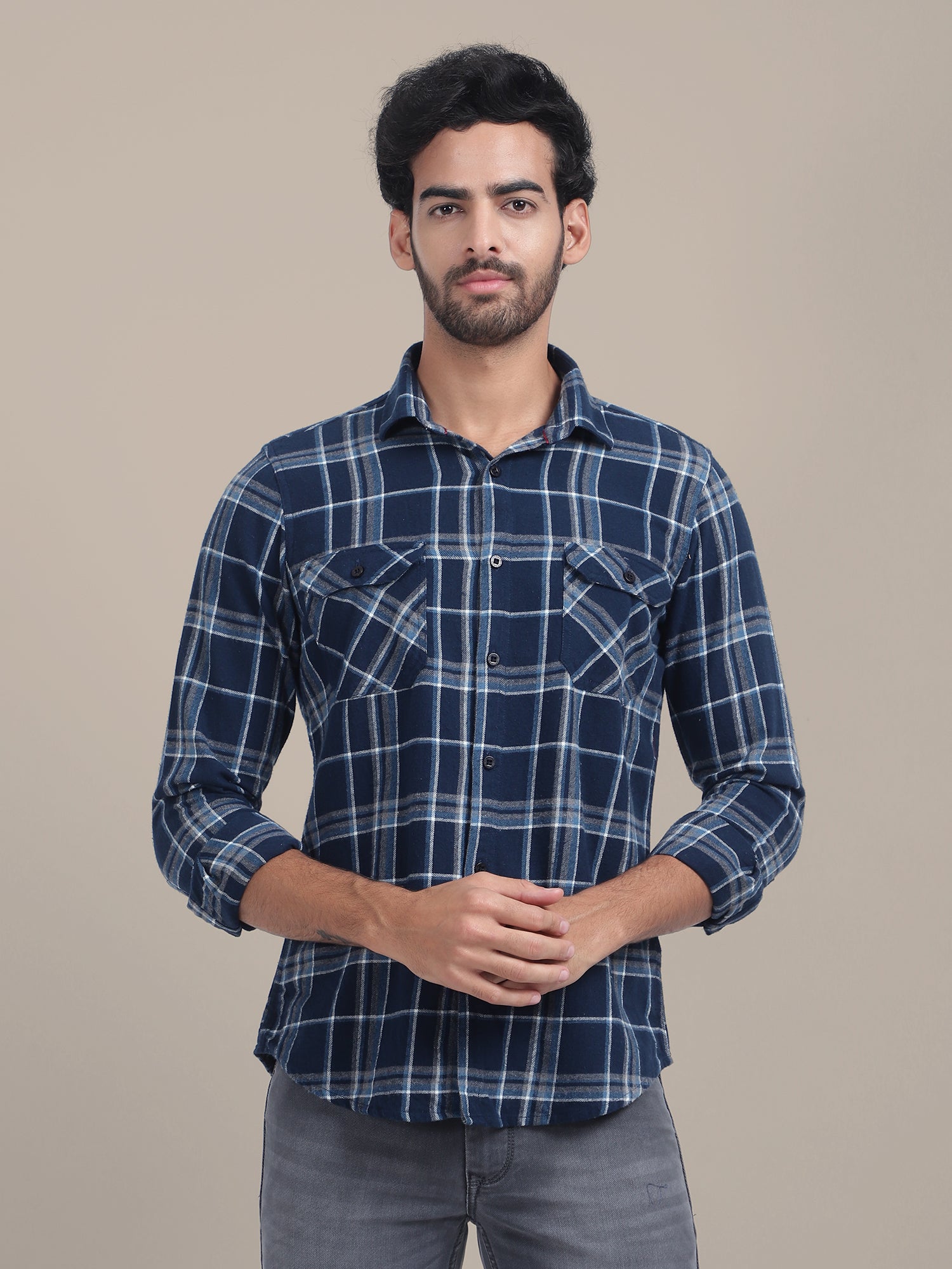 Premium Cotton flannel shirt
