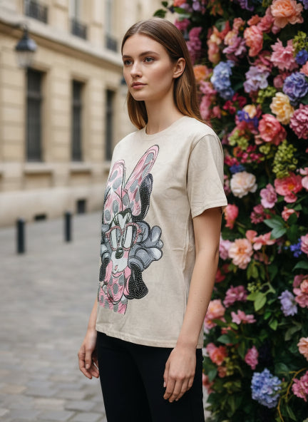 Trendy Graphic Print Oversized T-Shirt
