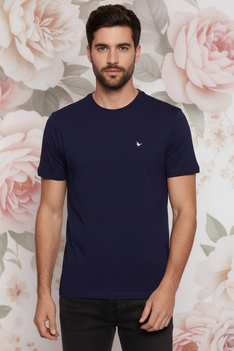 Mens Premium Cotton Half Sleeve Crew Neck T-Shirts