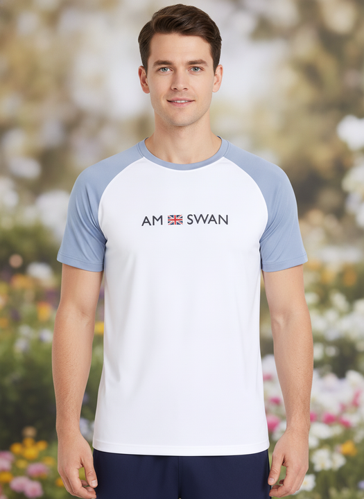 Mens Premium Cotton Printed Colourblock Half Sleeve T-Shirts