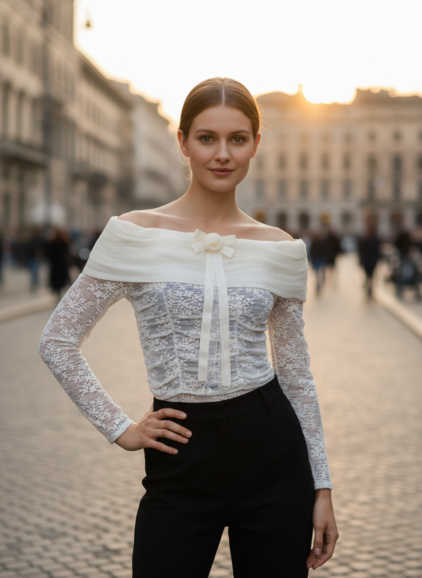 Women’s Elegant Party Blouse