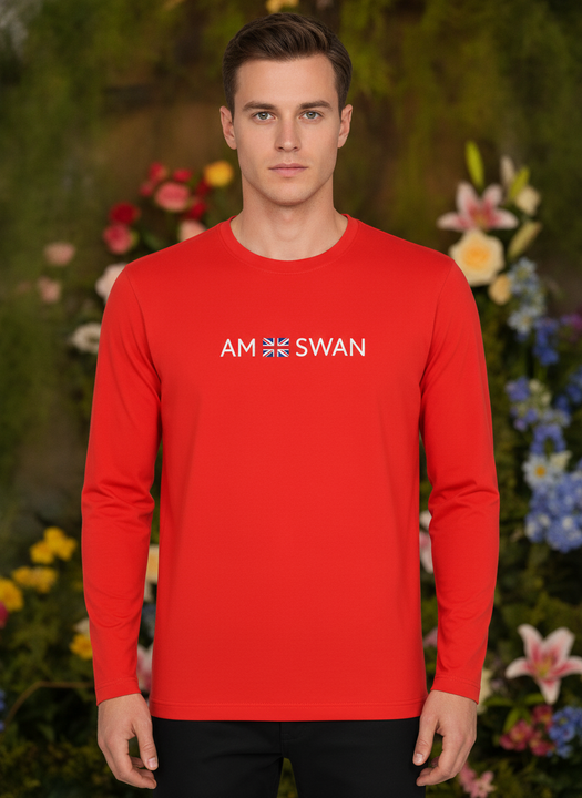Mens Premium Cotton Printed Full Sleeve T-Shirts