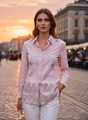 Luxury Embroidered Women’s Long Shirt