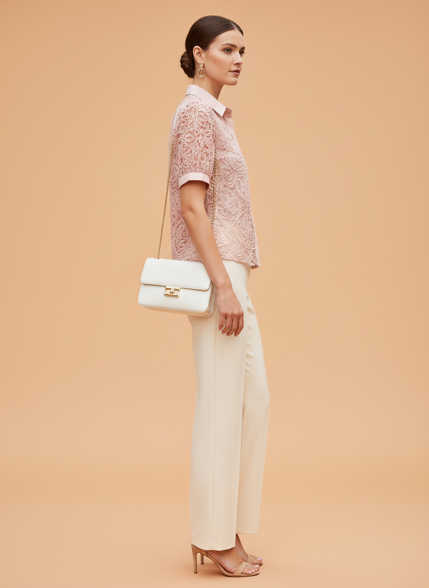 Luxury Embroidered Shirt For Womens