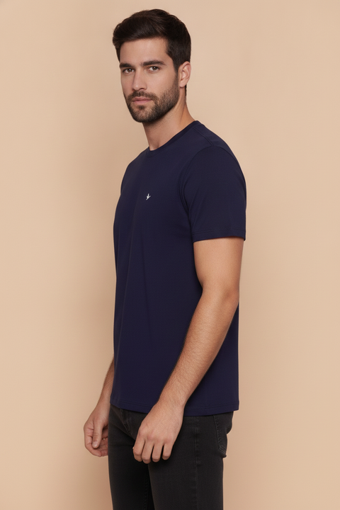Mens Premium Cotton Half Sleeve Crew Neck T-Shirts