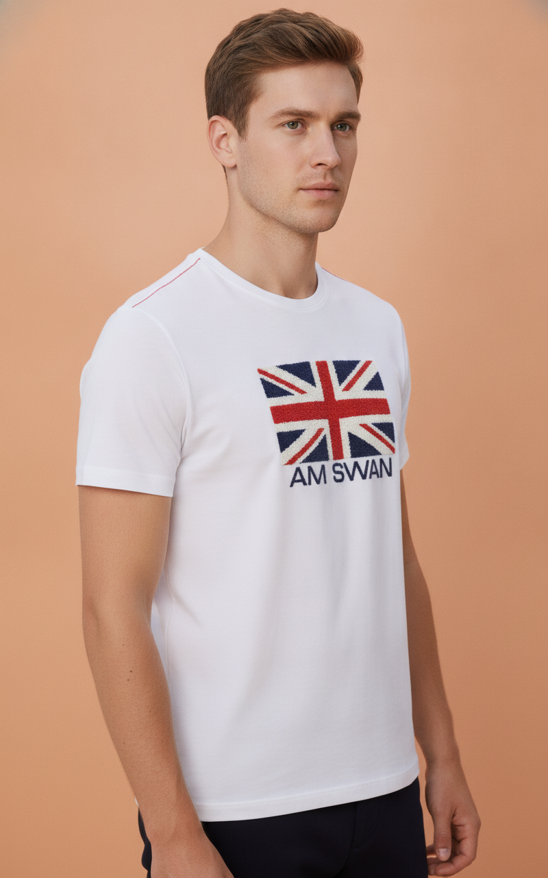 Mens Premium Cotton Printed Half Sleeve Crew Neck T-Shirts