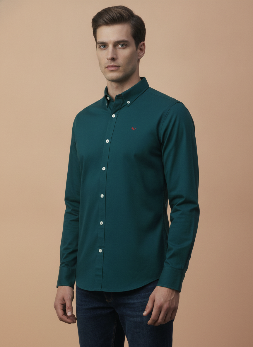 Amswan Shirt With Premium Cotton Lycra