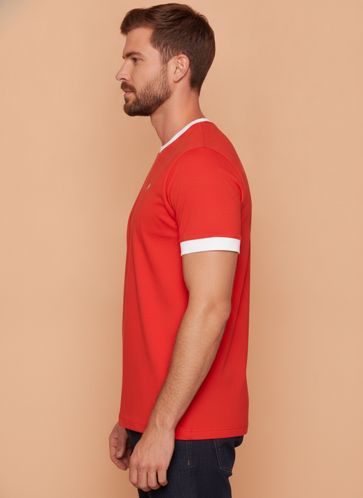 Mens Premium Cotton Half Sleeve Crew Neck T-Shirts