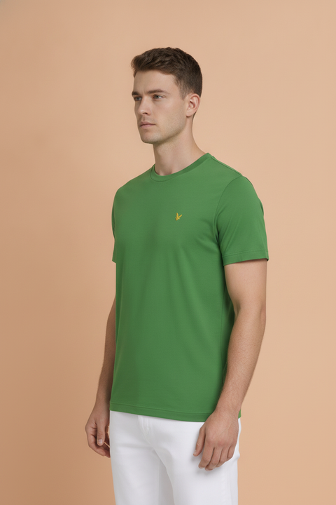 Mens Premium Cotton Half Sleeve Crew Neck T-Shirts