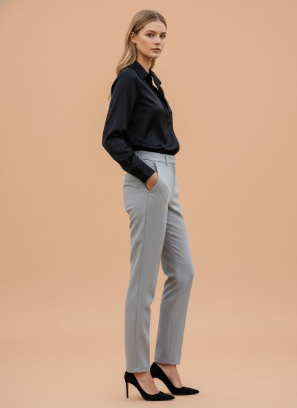 Banana Crepe Carbon C Pant