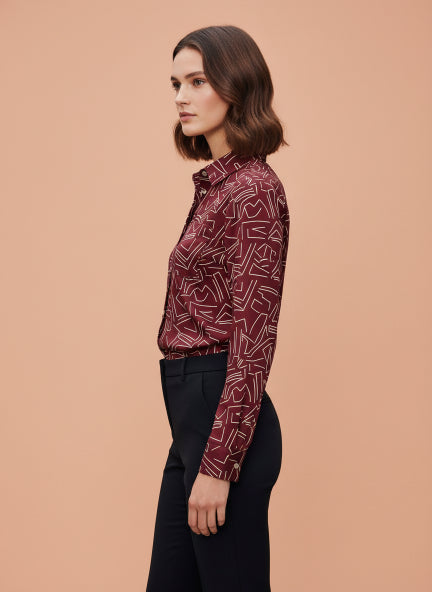 Premium Rayon Shirt With Spread Collar