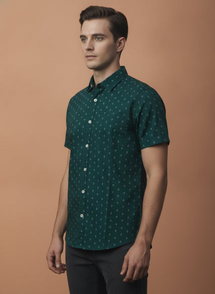 Amswan Men'S Premium Rayon Shirt