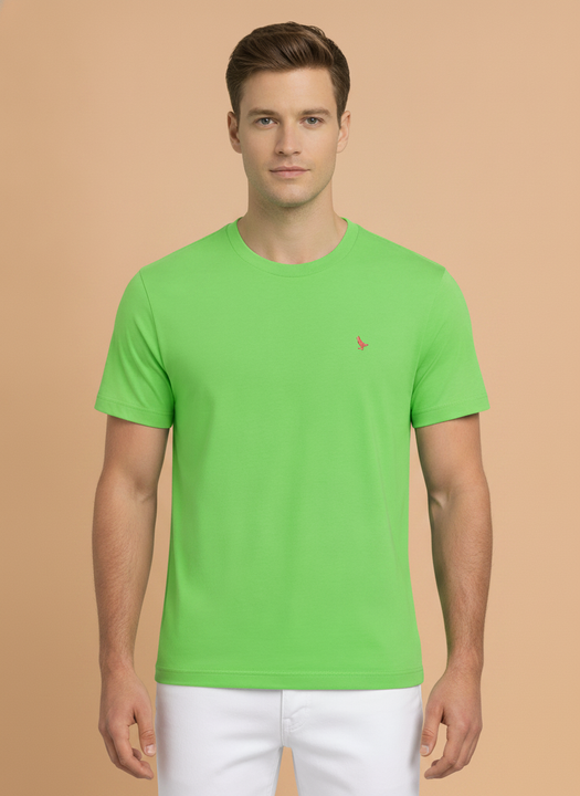 Mens Premium Cotton Half Sleeve Crew Neck T-Shirts