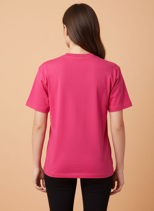 Magenta Tropical Minnie Mouse Oversized T-Shirt