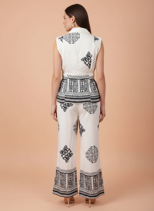 Elegant Printed Co-Ord Set for Women