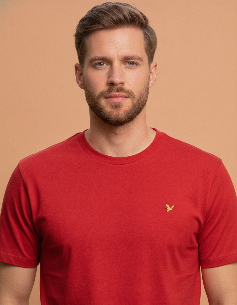 Mens Premium Cotton Half Sleeve Crew Neck T-Shirts