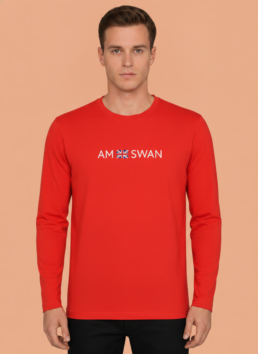 Mens Premium Cotton Printed Full Sleeve T-Shirts