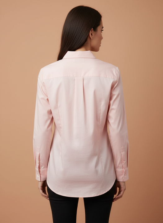 Elegant  Floral Embroidered Shirt for Women
