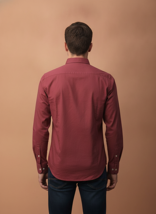 Pink Shirt With Premium Cotton Lycra