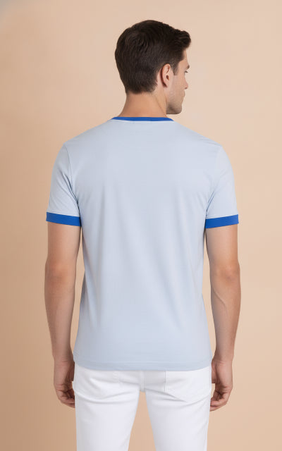 Mens Premium Cotton Half Sleeve Crew Neck T-Shirts