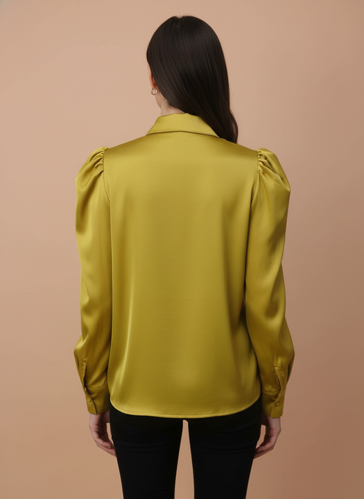 Women's Elegant Long Sleeve Formal Top