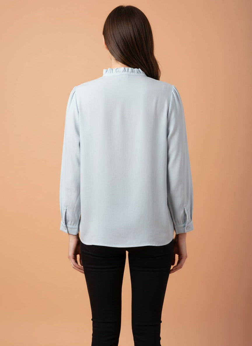 Luxury Lace Panel Women’s Top