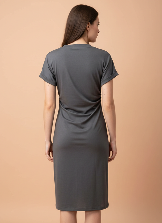 Women’s Stylish Cat Print T-Shirt Dress