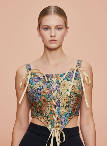 Floral Printed Midi Dress with Shrug  Elegant & Stylish Women’s Wear