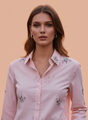Luxury Embroidered Women’s Long Shirt