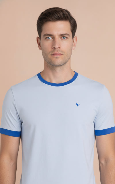 Mens Premium Cotton Half Sleeve Crew Neck T-Shirts