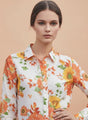 Premium Muslin Digital Print Puff Sleeve Shirt