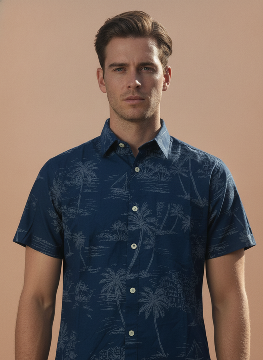 Amswan Men'S Premium Rayon Shirt