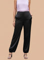 European Satin Loose Fit Trouser