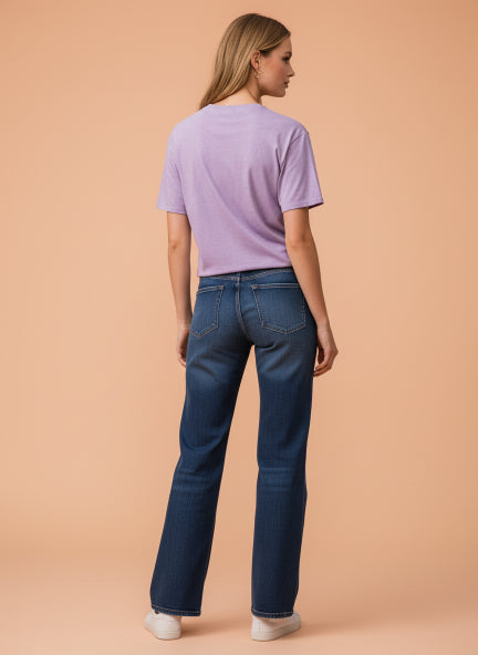 Stylish Graphic Print Cotton T-Shirt for Women