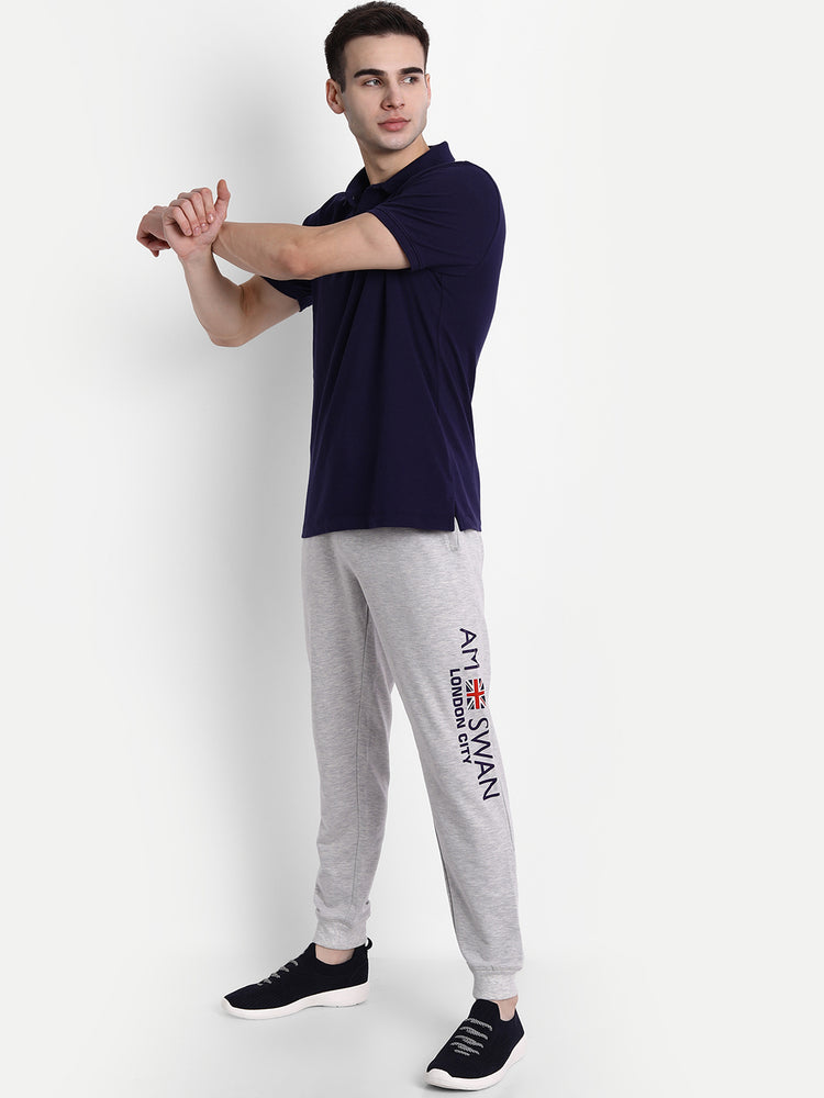 MENS PREMIUM COTTON PRINTED TRACK PANTS